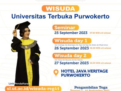 Wisuda UT Daerah Purwokerto