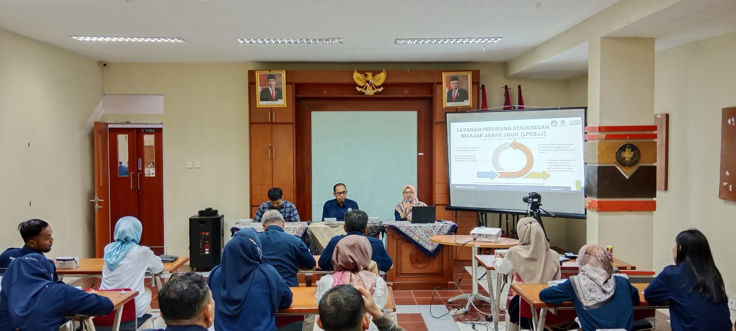 UT Purwokerto mengadakan Penyamaan Persepsi Instruktur PKBJJ Semester 2023 Ganjil
