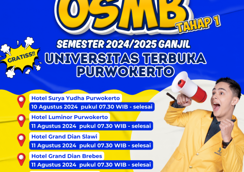 OSMB UT Purwokerto 2024 Ganjil